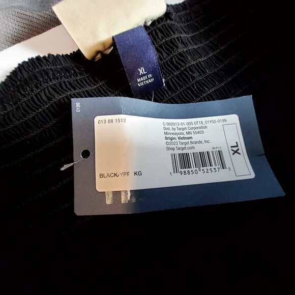 Universal Thread Black Cotton Halter Maxi Dress XLMaxi length flowy silhouette - Picture 7 of 11